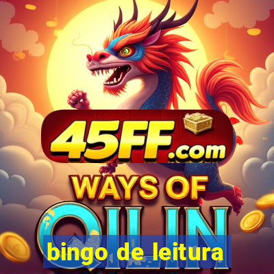 bingo de leitura